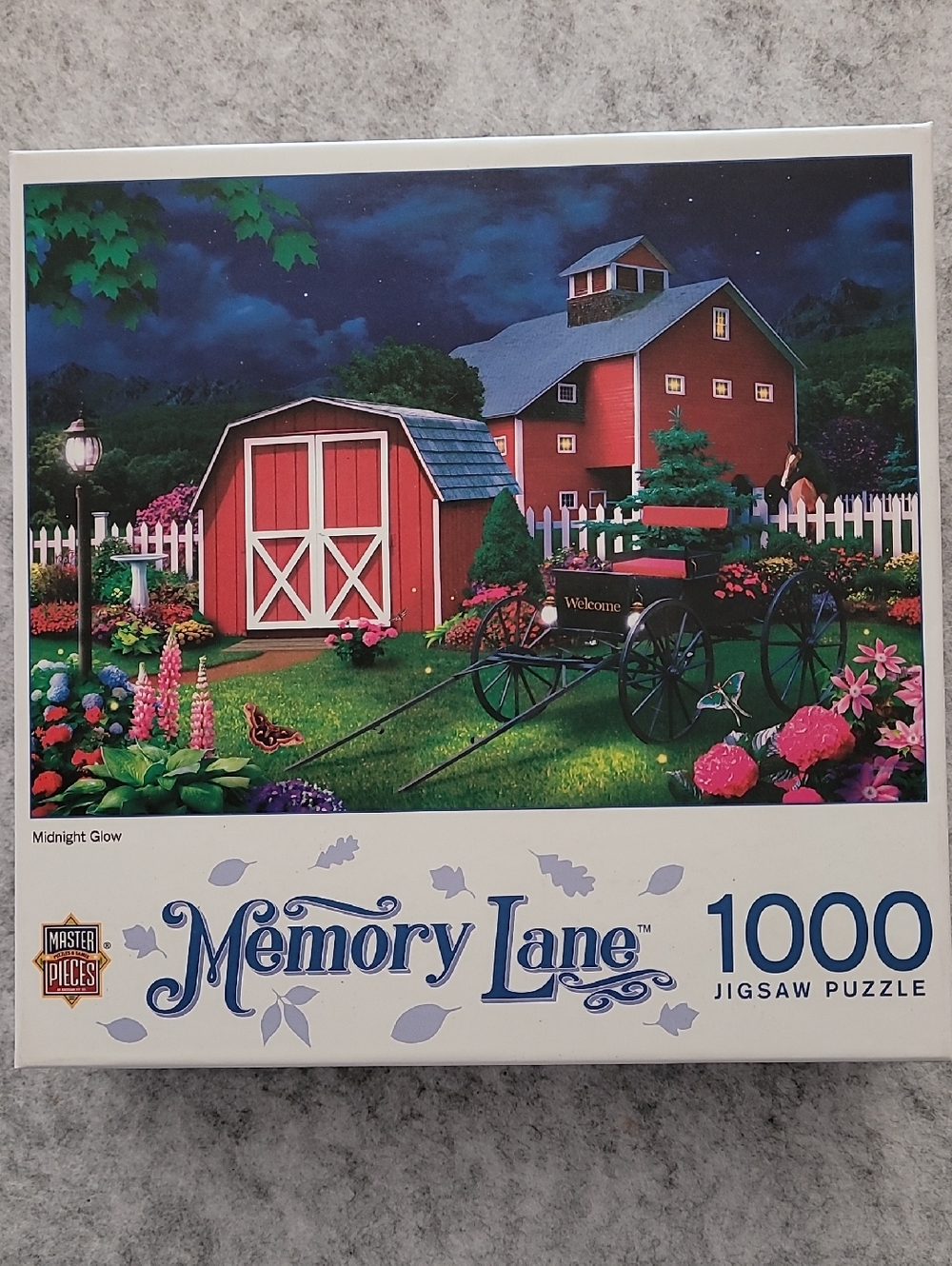 NEW/SEALED Masterpieces "Midnight Glow" 1000-Piece Puzzle Memory Lane Series